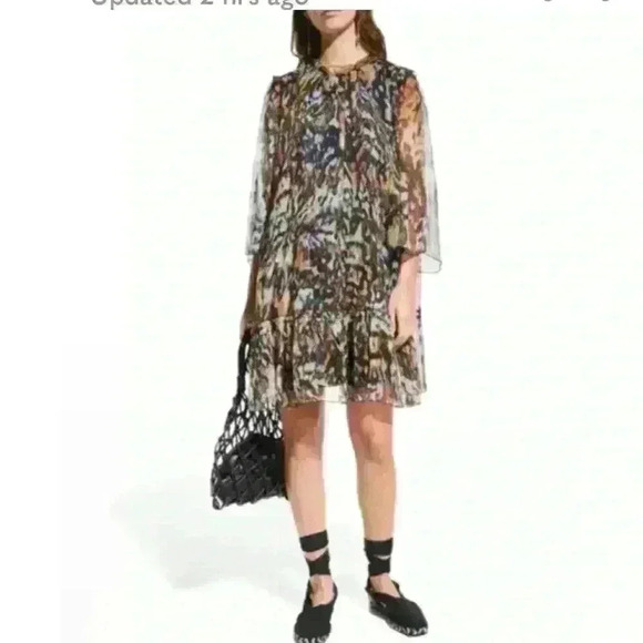 JOHNNY WAS Elaine Silk Chiffon
Mini Dress Size S - Picture 11 of 11